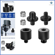 Tripod Screw Adapter Set 6 Pcs Aluminum 1/4 Male 3/8 Female for Camera