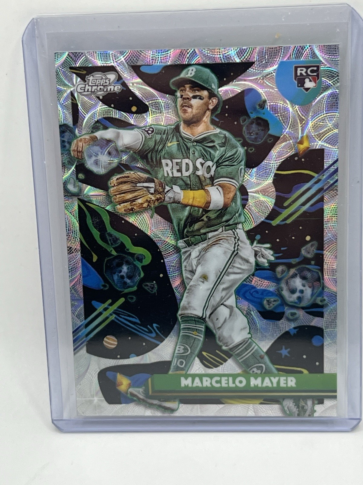 2025 Topps Cosmic Chrome - Marcelo Mayer #91 Nucleus Refractor (RC)