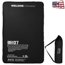 Double Inflatable Sleeping Mat with Built-in Pump for Backpacking Car Tent