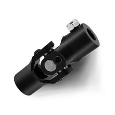 3/4" Round x 9/16" -26 Spline Black Steering Universal Joint Single U Joint 