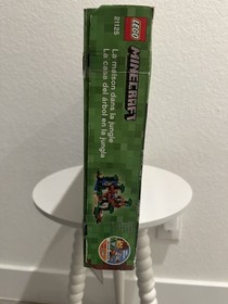 LEGO 21125 Minecraft: The Jungle Tree House, 100% Complete, w/ Manuals & Box