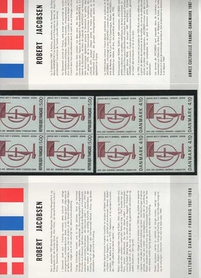 Lot 2 plaquettes (4 blocs de 4 ) Emissions communes - Photo 1/4