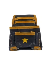 10 PKT Suede leather Heavy Duty tool pouch