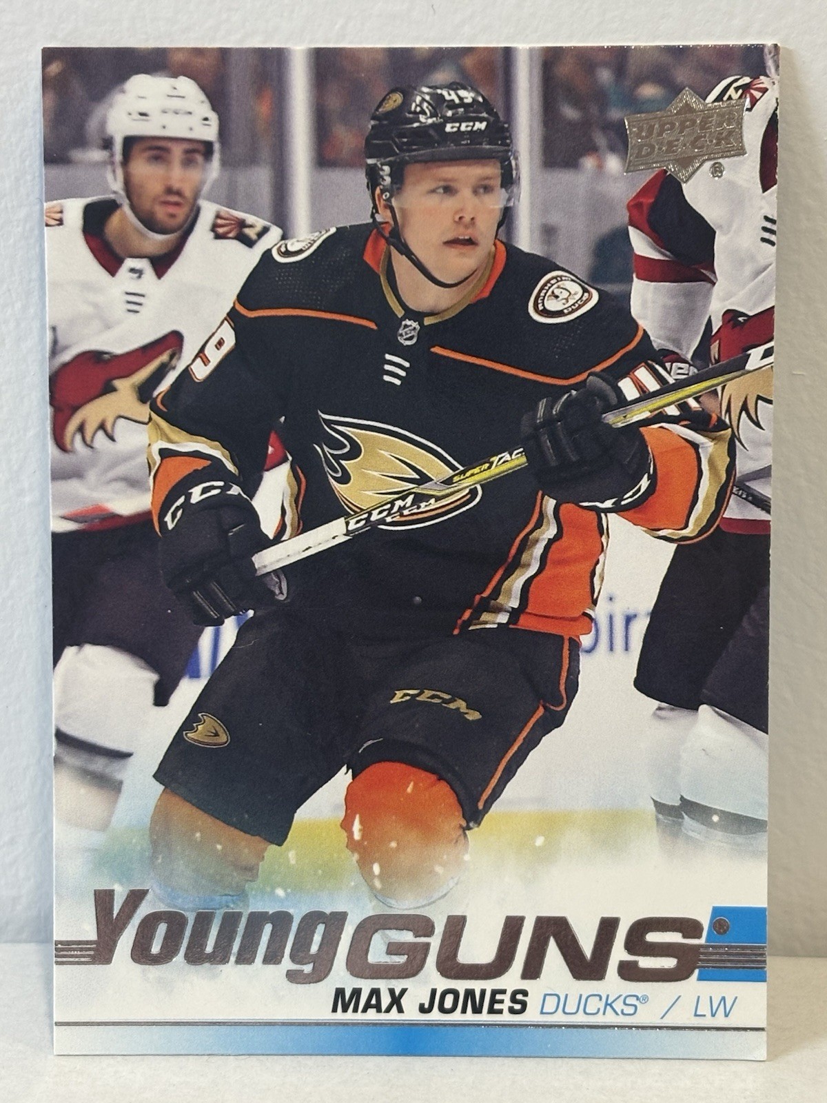 🏒MAX JONES - Young Guns - 2019-20 Upper Deck #242 - Anaheim Ducks