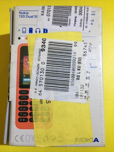 Nokia 130 (2014) DUAL SIM (RM-1035) Unlocked 2G GSM 900/1800mHz Handy VGC Boxed - Zdjęcie 10 z 12