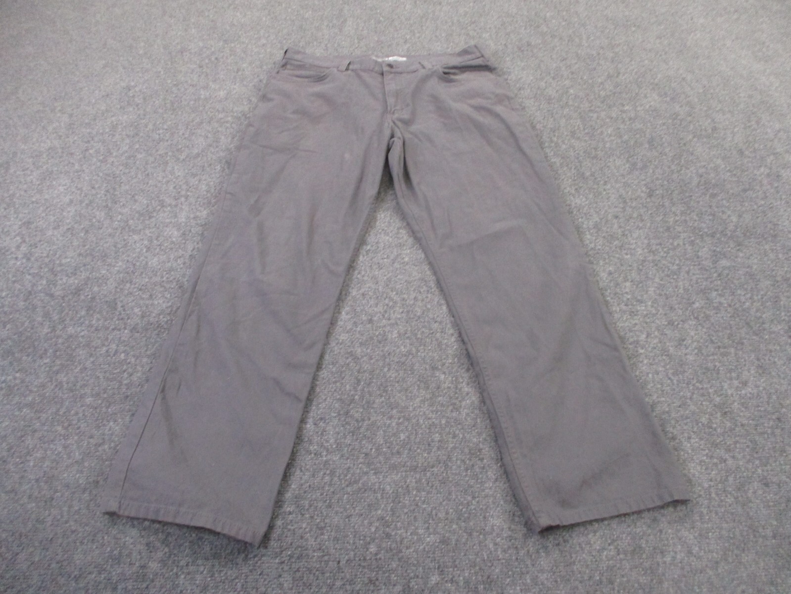 Carhartt Pants Mens 36 X 32 Relaxed Canvas Hiking Rugged Flex Workwear Adult