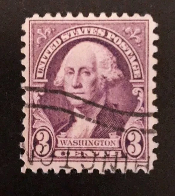 George Washington 3 Cent Stamp In Used Us Stamps (1901-Now) for