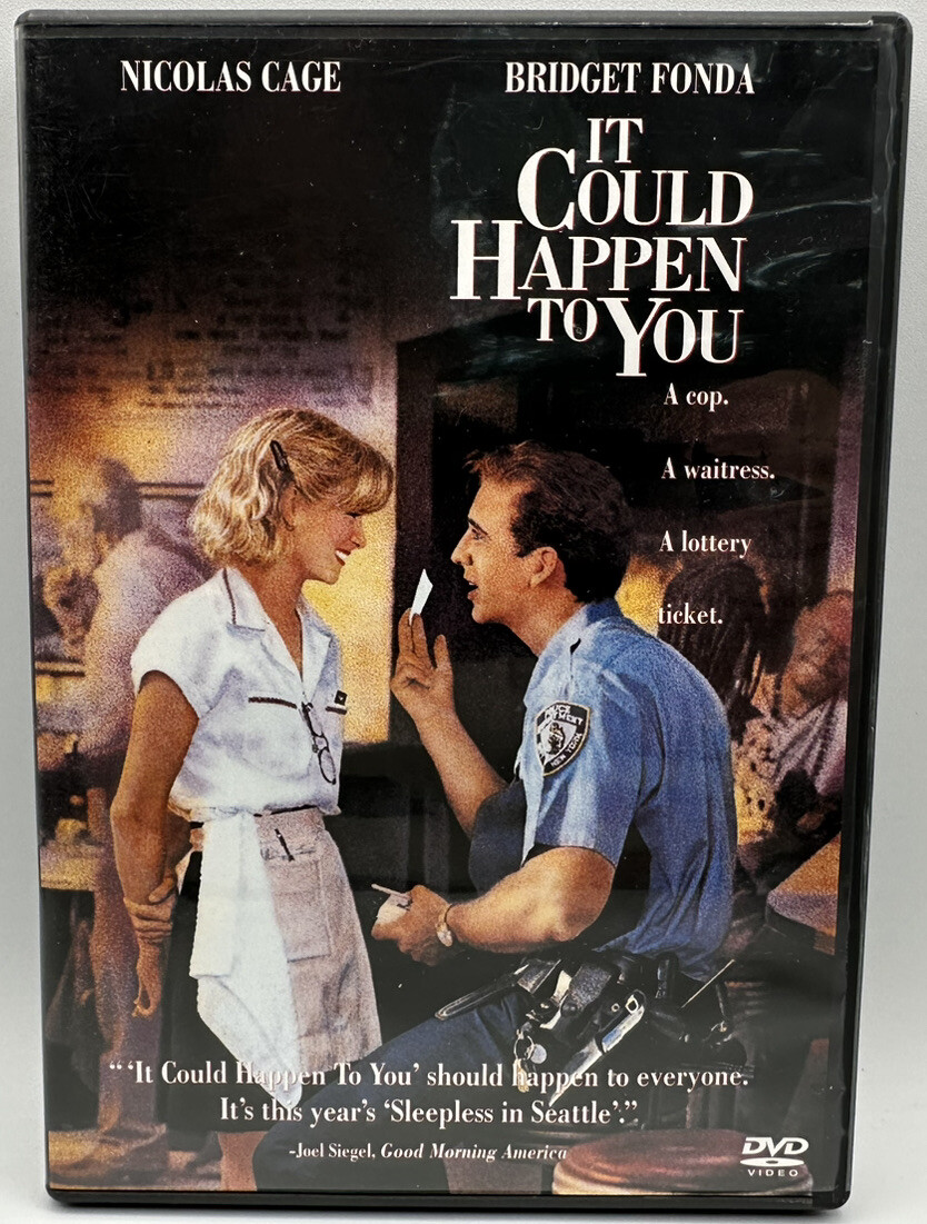 It Could Happen To You DVD Widescreen Version Nicolas Cage & Bridget Fonda