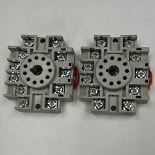  LOT OF 2 NEW Square D 8501NR61 SER B Relay Socket