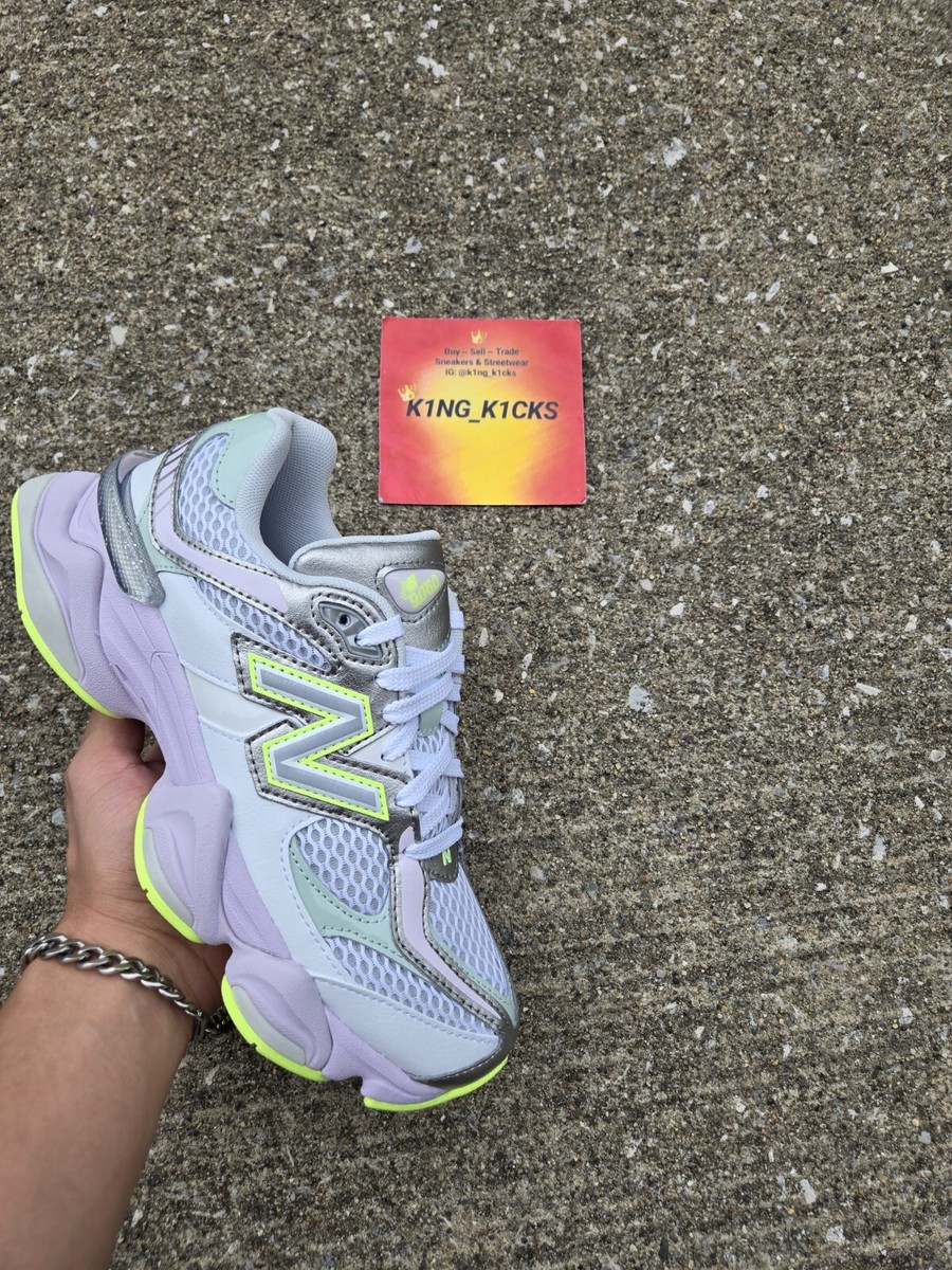 Size 5 - New Balance 9060 White Taro for sale online | eBay