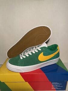 Size 8 5 Nike Sb Zoom Blazer Low Pro Gt Dc7695 300 Lucky Green Grant Taylor Ebay