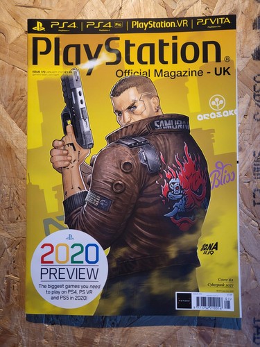 Playstation Magazin Januar 2020 #170 (1024) Cyberpunk 2077 Cover #2
