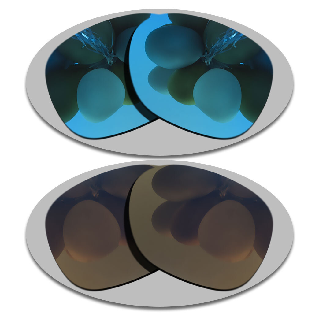 Sky Blue&Copper Lenses Replacement For-Soprano Polarized