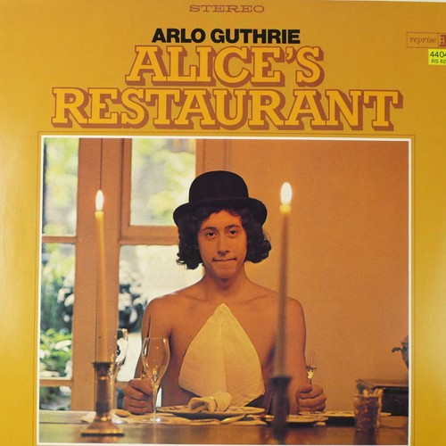 Arlo Guthrie Alice's Restaurant 1967 Reprise Records 44045 LP-7278 ...