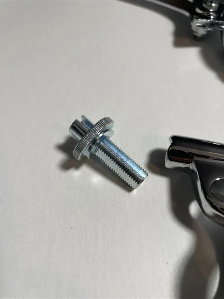 BSA Triumph Clutch Front Brake Chrome Lever Set 7/8" Handlebars 60-2242 60-2243 - Image 3 of 4