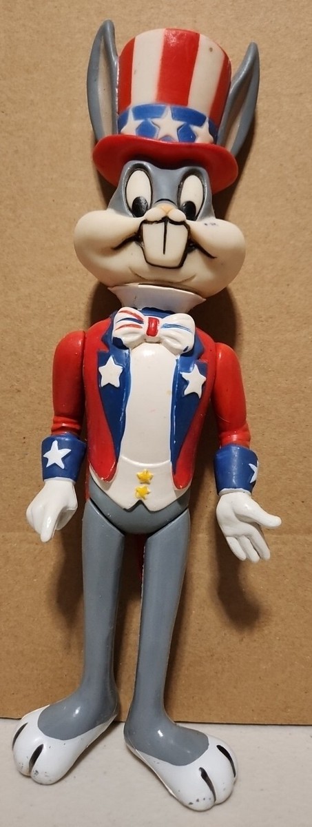 USAレトロ　バックスバニー 音声ぬいぐるみ完動品　Bugs Bunny　昭和 ルーニー・テューンズ バッグス・バニー 48インチ ぬいぐるみ