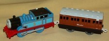 Thomas Tank 2 Cars 2009 Mattel Tank Train Engine Motorized Clarabel 2006 Hit Toy