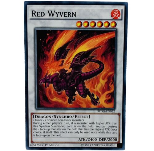 YUGIOH Red Wyvern DPDG-EN032  Common Card 1st Edition NM-MINT - Picture 1 of 1