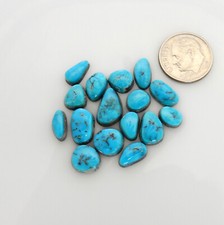 Natural Morenci Turquoise cabochons cabs Gemstones gems stones m401