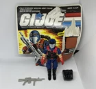 1986 GI Joe Cobra Viper Vipers v1 Figure Set with partial card nice vintage