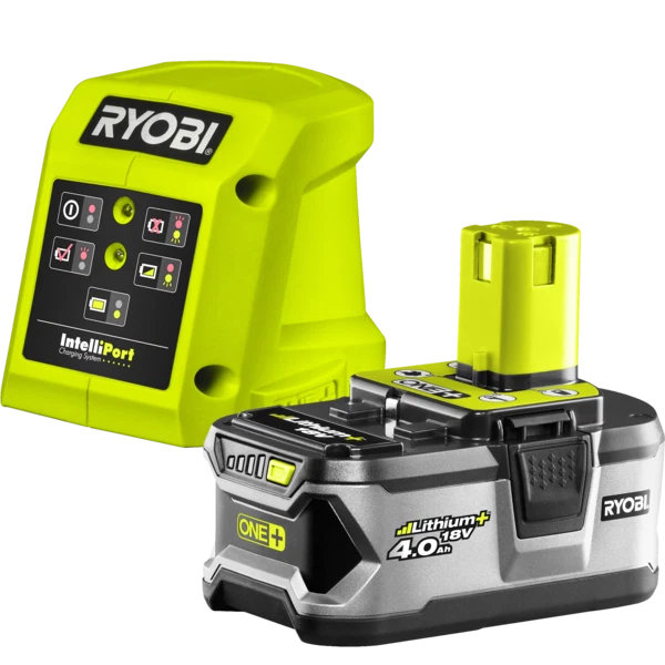 Genuine RYOBI ONE 18V Li ion 4Ah 4.0Ah Battery Charger Kit