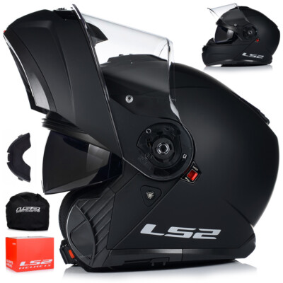 Klapphelm | LS2 FF908 STROBE II | Helm Flip Up Rollerhelm Motorradhelm ECER 2206