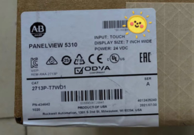 AB 2713P-T7WD1 Compact PanelView 5310 7'''' Wide Graphic Terminal ...