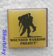 Vintage Wounded Warrior Project Enamel Military Veterans Lapel Hat Pin Badge
