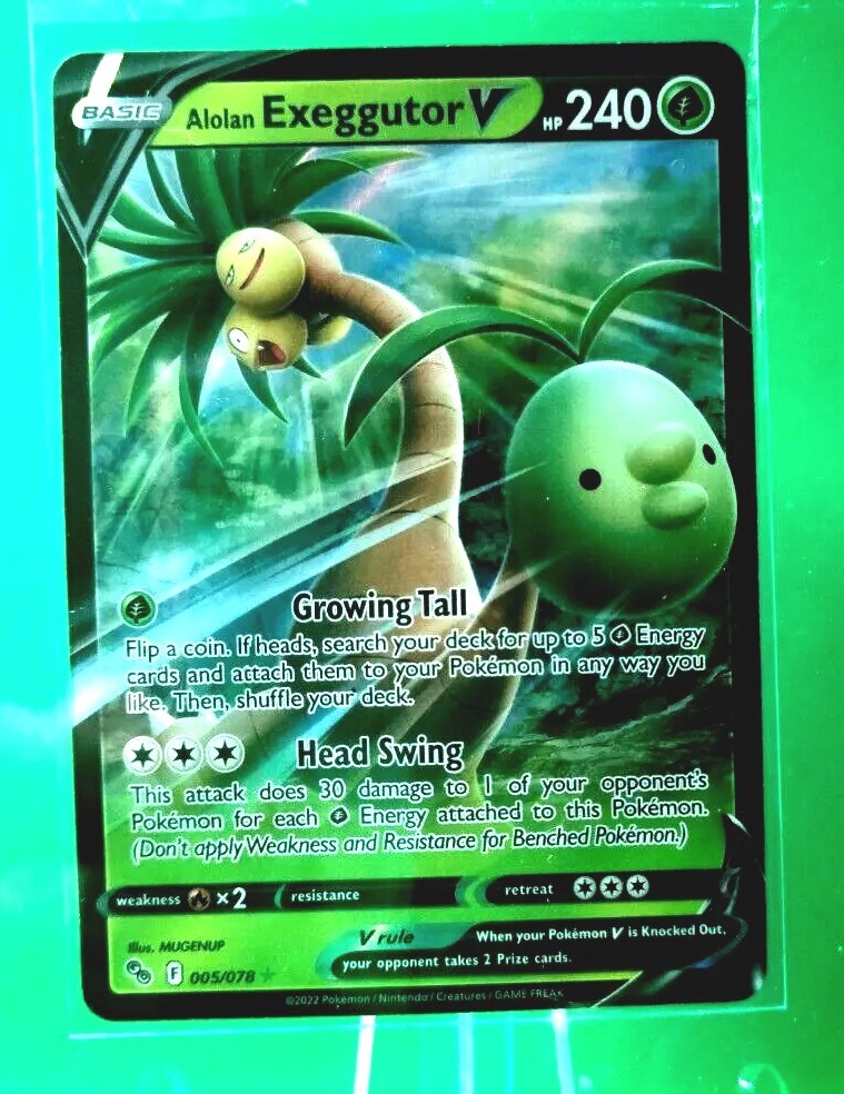 ポケモンカードゲーム gluttony Amazon.com: Alolan Exeggutor-GX - 74/111 - Ultra Rare - Sun