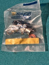 BNC male connector, compression 50 Ohms, King Electronics