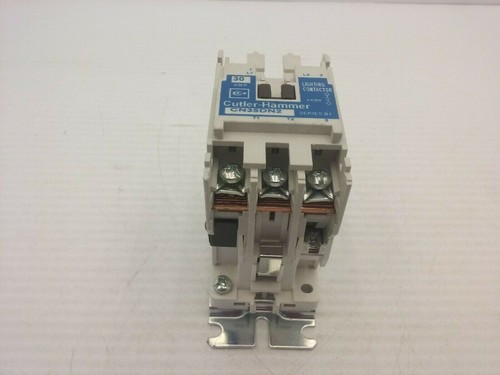EATON CN35DN2CB LIGHTING CONTACTOR 2 POLE OPEN TYPE 30 AMP SERIES B1 NNB - Picture 3 of 6