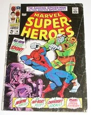 Marvel Super-Heroes #14 1968 Amazing Spider-man