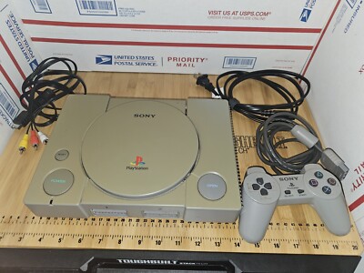SONY PS one 本体 SCPH-00100 Sony PlayStation 1 PS1 Gray Console Gaming System SCPH-7001 Tested