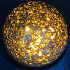 Natural Flame's stone Sphere crystal ball reiki healing10420G UV Reactivecrystal — photo 2