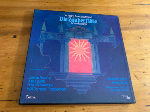 3 LP BOX Wolfgang Amadeus Mozart – Die Zauberflöte Conductor – Arturo Toscanini - Afbeelding 1 van 1