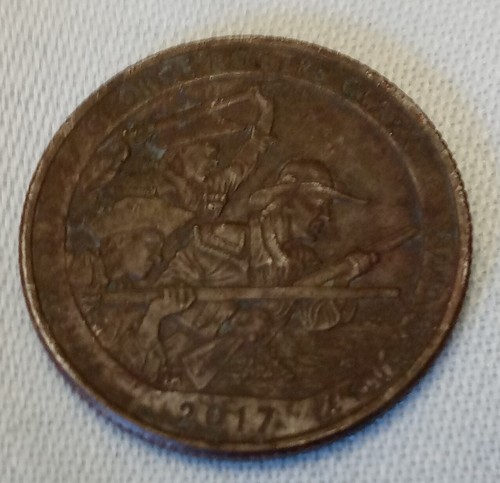 2017 D Virginia State George Rogers Clark Quarter Missing Clad Both Obv/Rev. - Picture 4 of 8