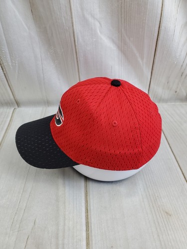 Georgia Bulldogs Fitted Hat Adult S/M Red Black Proflex NCAA Athletic Breathable - Picture 4 of 11