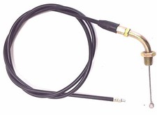 NEW 65 INCH HOOKED THROTTLE CABLE 2 STROKE 43cc 33cc 49cc CHOPPER POCKET SCOOTER