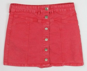 red denim skirt forever 21