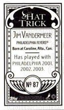 2003-04 Topps C55 Minis Hat Trick #87 Jim Vandermeer