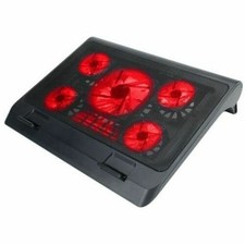 Enhance Laptop Cooling Stand Red - 1 x 1264 RPM Fan And 4 x 2630 RPM Fans - 3 Ad