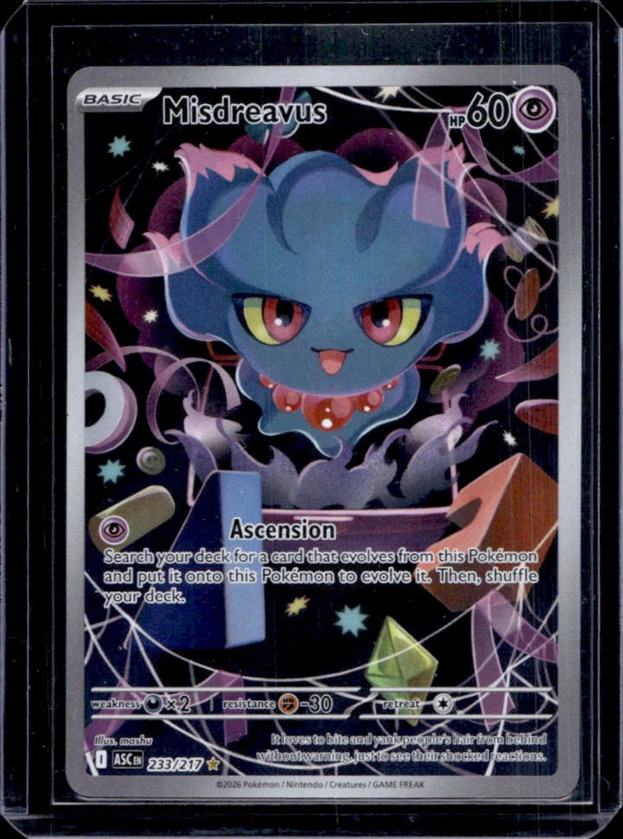 Misdreavus Pokémon TCG Cards for sale | eBay