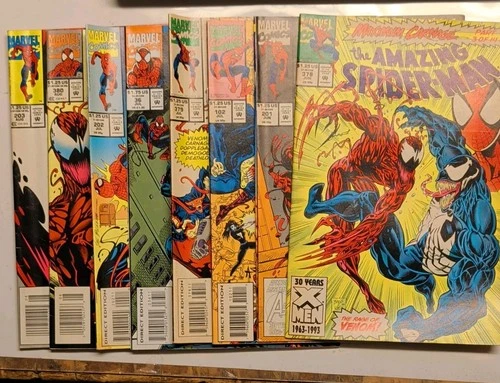 Marvel Comics Maximum Carnage Spider-Man Venom Carnage Lot (1993)