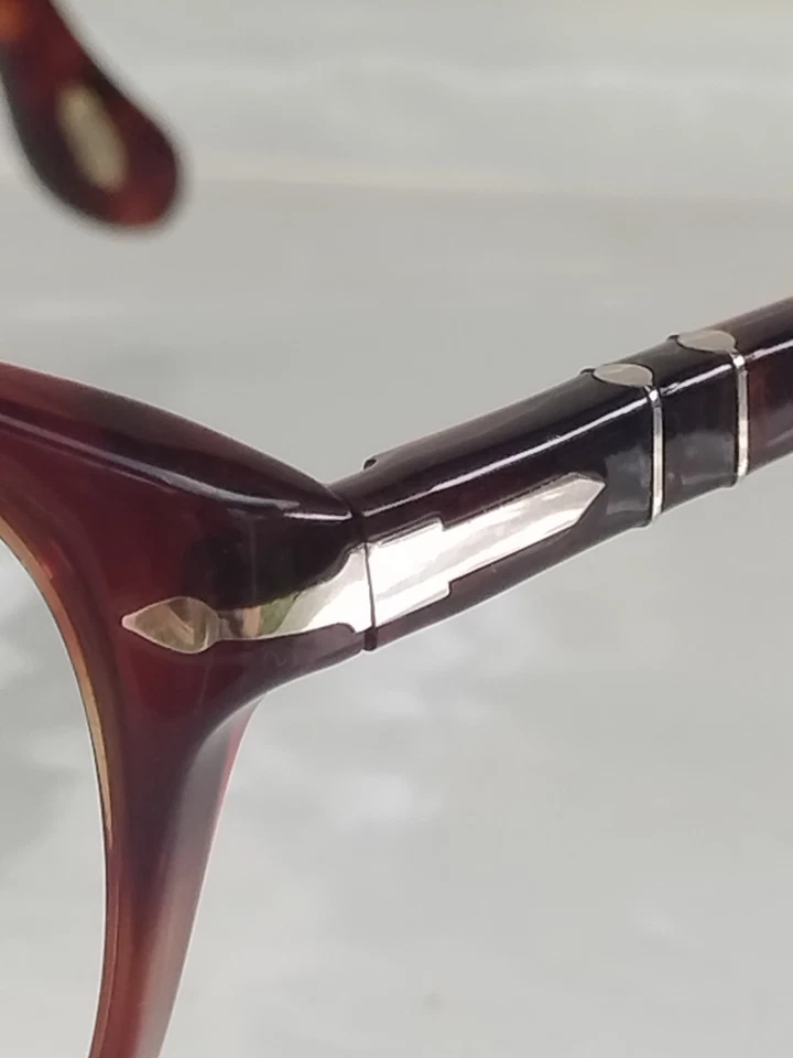 Gafas Persol 3038 Havana Monturas Marrón Tortuga Solo Hechas a Mano en Italia Foto 2 de 4