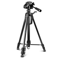 54 Inch Tripod Cell Phone Camera Lightweight Aluminum Stand Adjustable 2154In