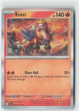 Entei 025/217 Rare Ascended Heroes Pokemon Holo Near Mint