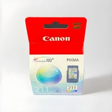 New Sealed Genuine Canon CL-211XL High-Yield Tri-Color Ink Cartridge