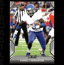 Darrell Henderson 2019 Leaf Draft #15 Memphis Tigers 🏈 Football Card (RC)