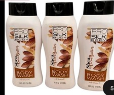 Pro Silk Body Moisturizing Body Wash Shea Cocoa Butter Vit E 3-Pack 24 fl oz