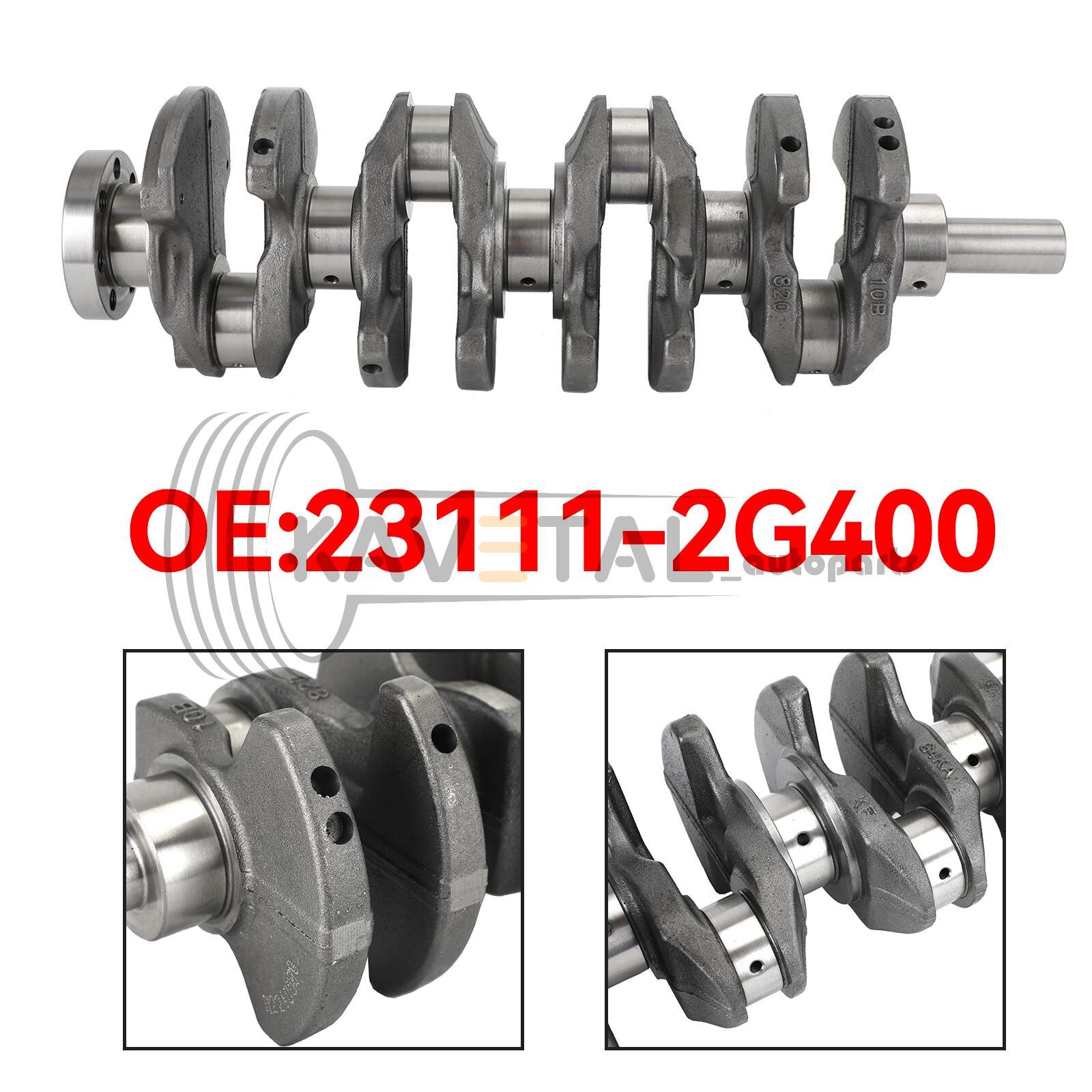 Engine Crankshaft For Hyundai Sonata Kia Sportage Optima G4KF G4KH 2.0L Turbo